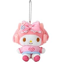 マイメロディ　マスコット マイメロディ マスコットホルダー（モノトーン） - Meccha Japan